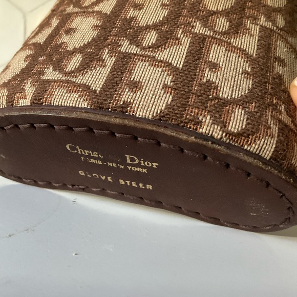 Christian Dior Vintage Monogram Mellow Steer Leather Hip Flask - Picture 9 of 15